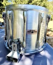 Yamaha MS814U Marching Snare Drum Brushed Chrome 14&quot;×12&quot; Parts/ Repair - $1,665.54 MXN