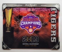 2018 Clemson Tigers National Champions Plexart Plex Art Highland Mint - £19.77 GBP