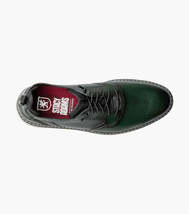Stacy Adams Sync Plain Toe Elastic Lace Up Sneaker Leather Green 25662-300 image 5