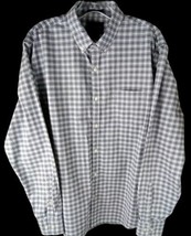 Lucky Brand Men&#39;s Shirt Size L Saturday Stretch Classic Fit Button Down... - £11.87 GBP