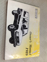 1989 Isuzu Trooper Trooper Ii Operators Owner Owners Manual Oem Factory - £53.14 GBP