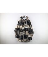 Vtg 90s Streetwear Womens Small Christmas Penguin Polar Bear Fleece Jack... - $2,712.32 MXN