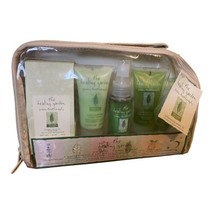 The Healing Garden Green TeaTherapy Body Mist Bath Gel Lotion Gift Set with Bag - £39.10 GBP