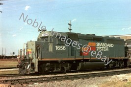Seaboard System 1656 GP40-2 Locomotive Chicago Area 2 Color Negative 1970s - £5.06 GBP