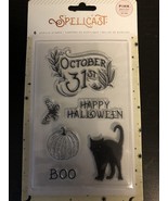 Halloween-Pink Paislee Spellcast Happy Halloween Acrylic Stamps - €11,24 EUR