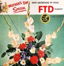 1962 FTD Mother&#39;s Day Flower Delivery Co Advertisement Holiday Floral HM2K - $27.28 CAD