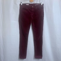 GAP 1969 Corduroy Legging Jean Women&#39;s Size 27r Purple 29&quot; Inseam - £7.37 GBP