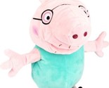 New PEPPA PIG Daddy Pig HAND PUPPET Play &amp; Say Interactive Talking Plush... - $19.30