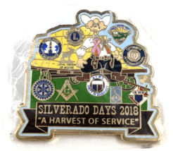 Silverado Days 2018 Sheriff Sam Pin Fraternal Group Logos Buena Park CA ... - $13.99