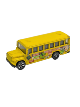 Hot Wheels Yellow School Bus Brats On Board Danger Acid Rock 1988 Diecas... - £5.79 GBP