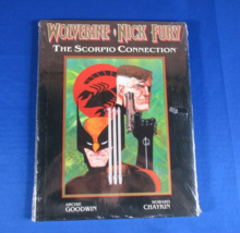 Wolverine &amp; Nick Fury The Scorpio Connection Sealed Graphic Novel Hardcover - $14.50