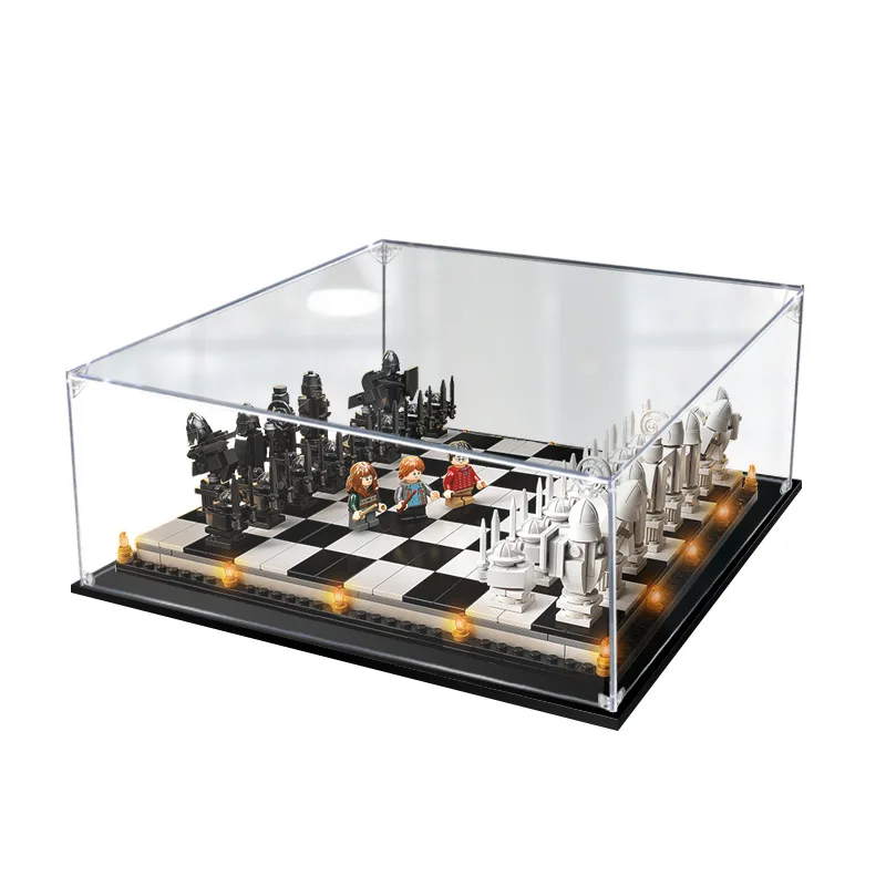30 x 30 x 15cm 2mm 3mm Assembly Acrylic Display Box for 76392 Wizard Chess - £51.59 GBP+