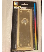 Franklin Mfg. Trim Plates Brass Finish 7&quot; X 2 3/4&quot; *NEW* jjj1 - $12.99