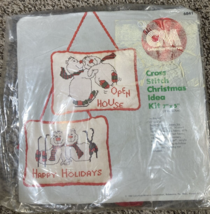 Columbia Minerva Cross Stitch Christmas Idea Embroidery Kit #8341 - $299.56 MXN