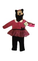 Disney Girls Minnie Mouse 1 Pc  Bodysuit 3/6 Months - £11.75 GBP