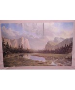 1989 &quot;Sierra Sunrise&quot; Print of a Dino Massaroni Painting Without Frame - £6.88 GBP
