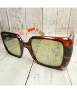 Tortoise Brown Striped Large Square Fashion Sunglasses - FRAME ONLY - €12,58 EUR