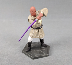 Star Wars Jedi vs Mace Windu Deluxe Figurine 4” Cake Topper Figure New - £6.99 GBP