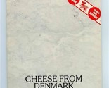 Cheese From Denmark Product &amp; Information Book Export Board - $17.82