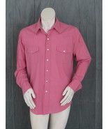 Vintage Western Shirt - Light Pink by Modes San Francisco - Men&#39;s Extra ... - £39.35 GBP