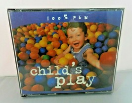 Child&#39;s Play - 100% Fun 2 CD Set Emi Music 2002 Songs Various Artists Chipmunks - £15.11 GBP