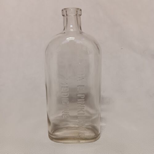 Primary image for Lydia E Pinkham's Medicine Bottle Glass 14.5 oz Vintage Apothecary