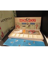 VTG 1974 PARKER BROTHERS #0009 MONOPOLY BOARD GAME 1974  COMPLETE - $268.78 MXN