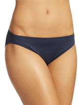 NEW Michael Kors Black Solid Classic Hipster Bikini Bottom XS XSmall MM1... - £11.83 GBP