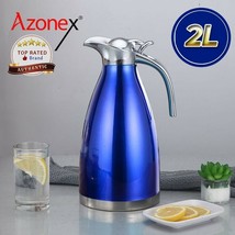  2L Stainless Steel Thermos Flask Vacuum Thermos Hot or Cold - £23.46 GBP