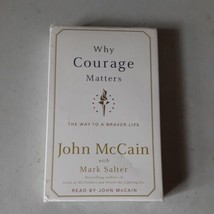 Why Courage Matters - John McCain (2 Cassettes, 2004) Brand New, Sealed, Rare - £19.46 GBP