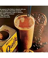 1968 Nestlé Quik Chocolate Powder Advertisement Life Magazine Milk HM2AA - $34.17 CAD