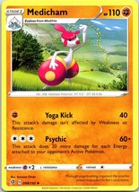 2020 Pokémon TCG Medicham Rebel Clash 098/192 Regular Uncommon - $1.25