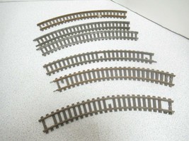 AMERICAN FLYER - POST-WAR - 6 CURVE TRACKS- LATER PRODUCTION- FAIR - H21 - £4.11 GBP