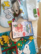 Charlie Brown Movie Stocking And Gift Bag Christmas - £14.78 GBP