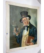 G. Crionos 19th Century Chemist Pharmacist 15 x 19&quot; Painting On Canvas - $109.88 CAD