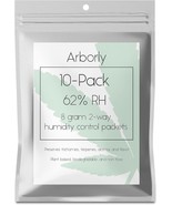 62-Percent Humidity Control Packs - 8 Gram - 10 Pack - All-Natural 2-Way - $25.72