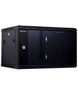 6U Performance Wall Mount Server Cabinet Network Rack Enclosure, Quiet C... - £172.99 GBP