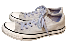 Converse All Stars Women&#39;s Grey/Lavender Sneakers Size 9 - £18.82 GBP