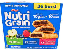 Kellogg&#39;s Nutri-Grain Bars Variety Pack 36 Packs x 1.3 Oz EXP 01/2026 - €20,10 EUR