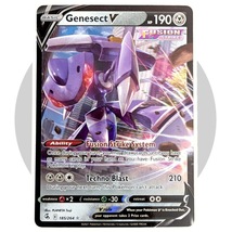Fusion Strike Pokemon Card (KK22): Genesect V 185/264 - £15.64 GBP