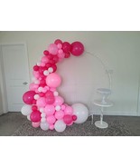Blush Pink Ballerina Birthday Balloon Garland Arch Kit Decorations - £15.45 GBP
