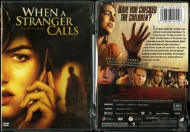 When A Stranger Calls Ws Dvd Camilla Belle Katie Cassidy Sony Video New Sealed - £6.30 GBP