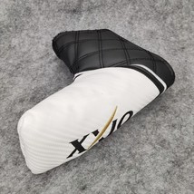 Golf Club Putter Blade Head Cover XXIO Classic Cushion Square White Black - £14.51 GBP