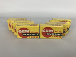 Gem Micromatic Reversible Razor Blades Lot Of 40 NOS Vintage Razors - £18.07 GBP