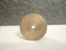 Sterling Company Large Brass Flywheel 1&quot; x 3/8&quot; - £5.89 GBP