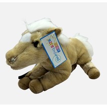 Kids Preferred 2006 Beige Tan White Horse Laying Down 10&quot; Plush Stuffed ... - £13.12 GBP