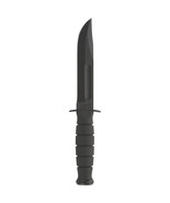 Ka-Bar Short Ka-Bar Fixed Knife 5-1/4&quot; Clip Point Blade Black - $78.99