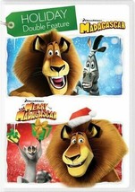 NEW SEALED Madagascar + Merry Madagascar : Holiday Double Feature DVD 2 Films - £7.88 GBP