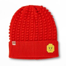 LEGO Target Collection Minifigure Patch Beanie Hat Adult Size Red NEW - £15.46 GBP
