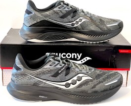 Saucony Guide 16 Men&#39;s Sz 10.5 Running Shoes Wood/Black - Worn Once - £61.75 GBP
